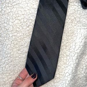 Black necktie